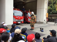 消防署見学⑦